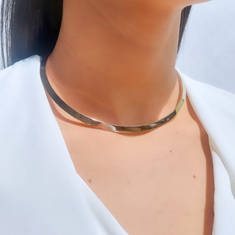 Gargantilha Choker Aro Liso