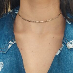 Colar Choker Grumet