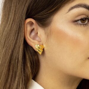 Brinco Coração Orgânico P