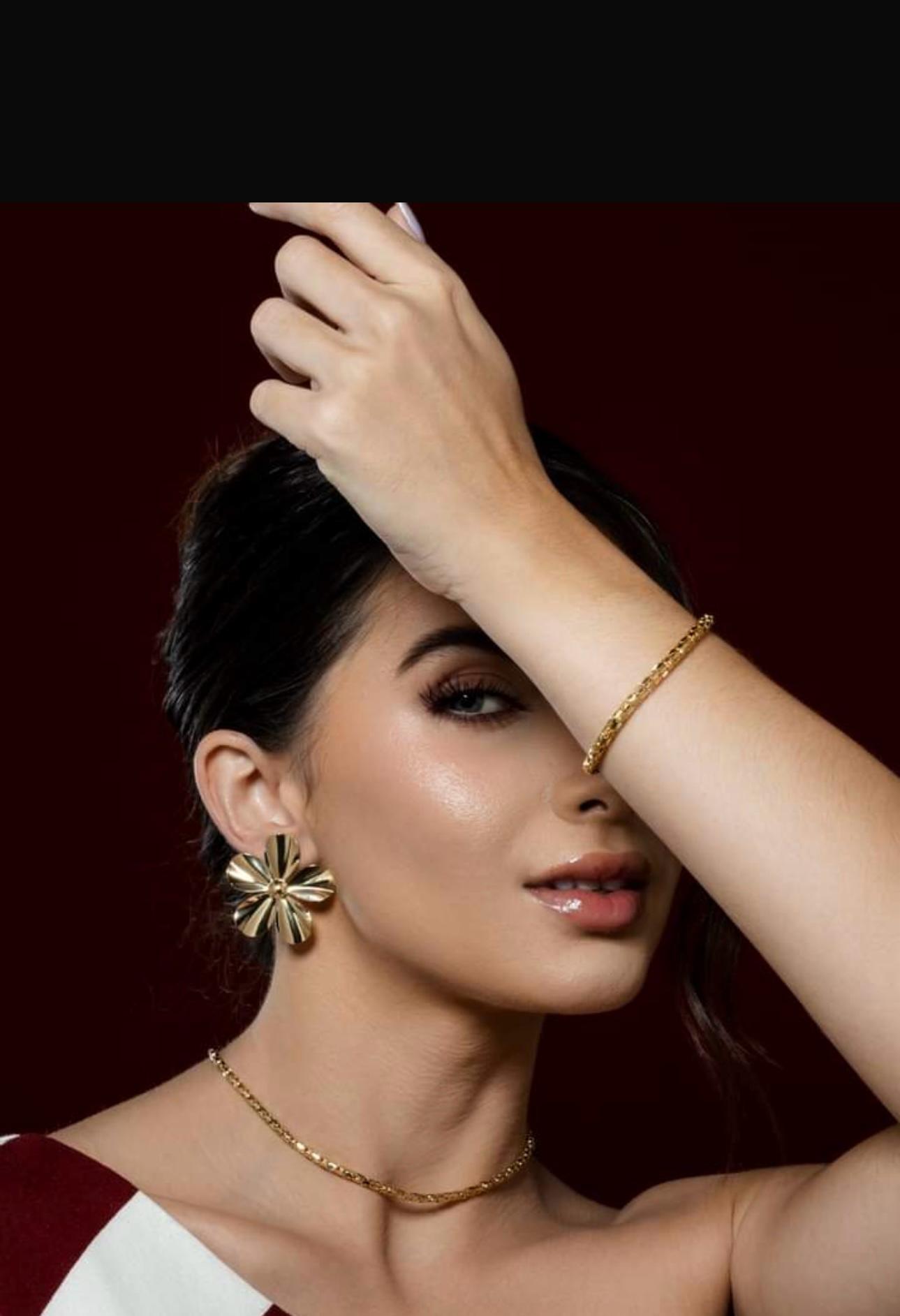 Brinco Flor Orgânica-Imagem 3