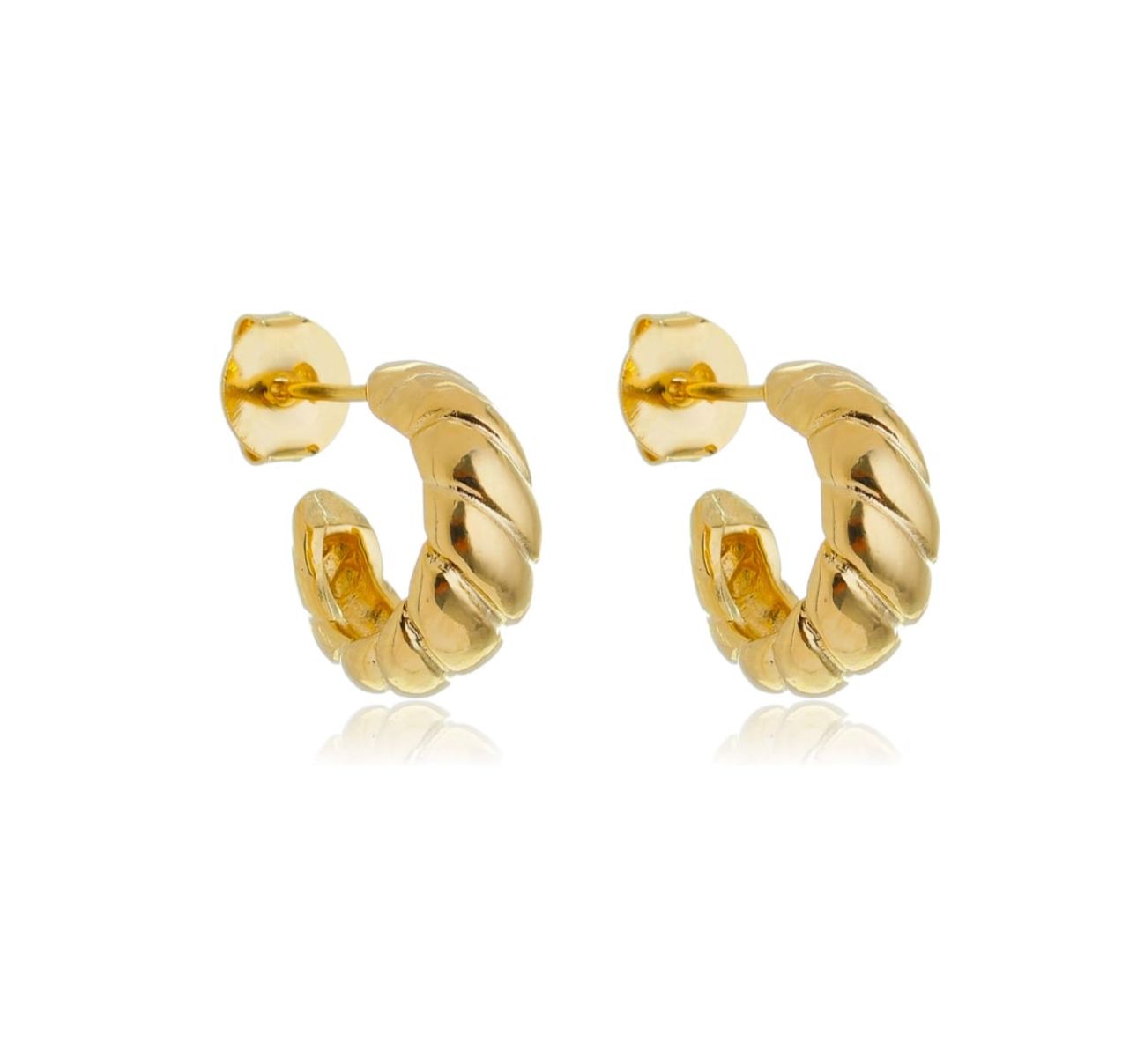 Brinco Argola Croissant-Imagem 2